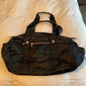 PINK gym bag! Perfect condition!